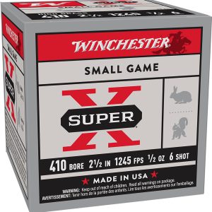 116936.jpg Winchester Ammo X416 Super X Heavy Game Load 410Gauge 2.50" 1/2oz 6Shot 25 Per Box/10 Case