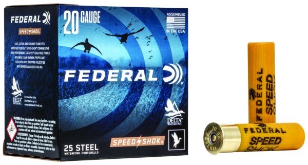 117513.jpg Federal WF2091 Speed-Shok 20Gauge 3" 7/8oz 1Shot 25 Per Box/10 Case
