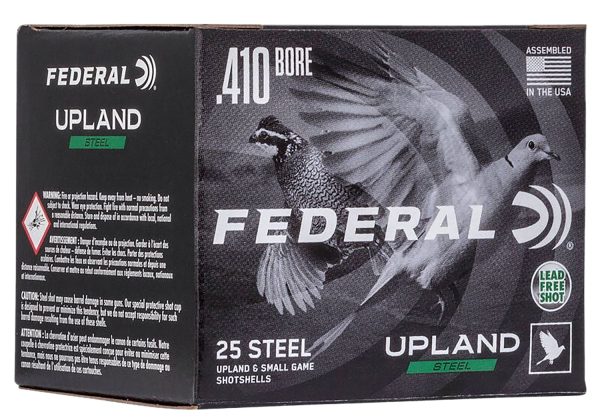 121014.jpg Federal USH41075 Upland Field & Range 410Gauge 3" 3/8oz 7.5Shot 25 Per Box/10 Case
