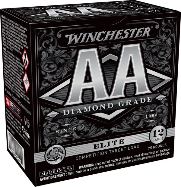 121856.jpg Winchester Ammo AADG12507 AA Diamond Grade 12Gauge 2.75" 1 1/8oz 7Shot 25 Per Box/10 Case