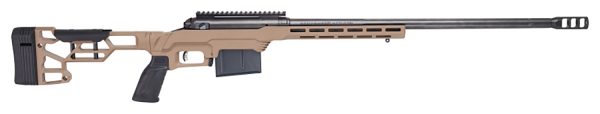 127941.jpg Savage Arms 57697 110 Precision 300 Win Mag 5+1 24", Matte Black Rec/Barrel, Flat Dark Earth Cerakote MDT LSS XL Chassis, Polymer Grip, Left Hand