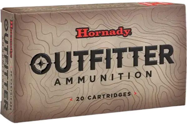 Hornady 81622 Outfitter  6.5PRC 130gr Copper Alloy eXpanding 20 Per Box/10 Case