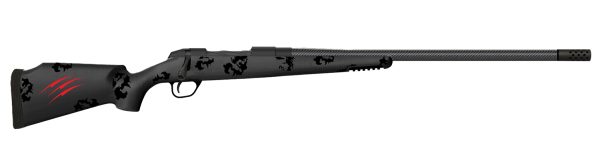 Screenshot Fierce Firearms FCTRG65CM20BBO CT Rage 6.5 Creedmoor Caliber with 4+1 Capacity, 20" Carbon Fiber Barrel, Black Cerakote Metal Finish & Blackout Camo Fixed Fierce Tech C3 Stock, Right Hand (Full Size)