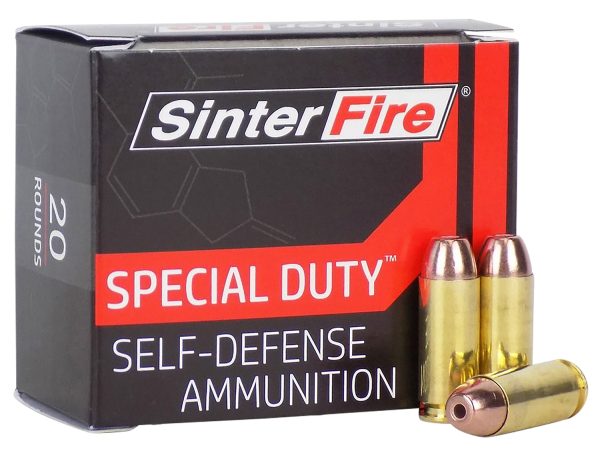 145260.jpg SinterFire Inc SF10125SD Special Duty (SD) 10mmAuto 125gr Lead Free Frangible Hollow Point 20 Per Box/10 Case