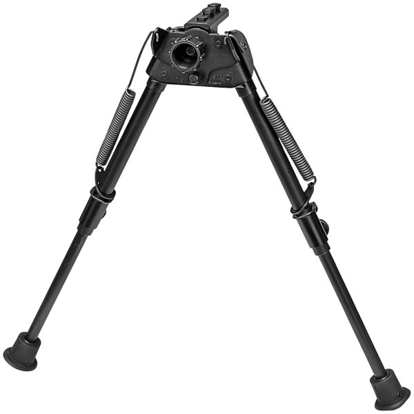 147930.jpg Harris Bipods S-LM-LOK Swivel L M-LOK, 9-13", Black Steel/Aluminum, Rubber Feet