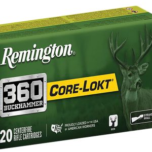 150639.jpg Remington Ammunition R27743 Core-Lokt 360Buckhammer 200gr Soft Point Core-Lokt 20 Per Box/10 Case
