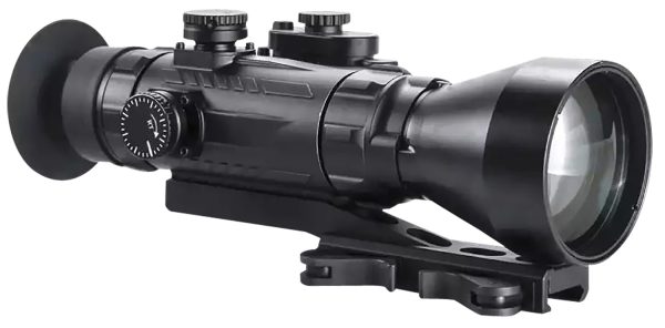 154090.jpg AGM Global Vision 15WP4423483111 Wolverine Pro-4 3AL1 Night Vision Rifle Scope Matte Black 4x70mm Gen 3 Auto-Gated Level 1 Illuminated Red Chevron w/Ballistic Drop Reticle