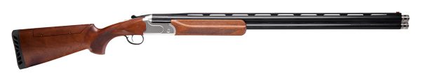 159158.jpg Savage Arms 18884 555 Sporting Compact 410 Gauge 3" 2rd 26" Ported Over/Under Barrel, Silver Rec, Oiled Turkish Walnut Furniture, Adj. Cheek Rest Stock, Fiber Optic Sight, Five Ext. Chokes
