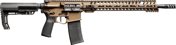 162025.jpg Patriot Ordnance Factory 02040 Renegade + 5.56x45mm NATO 30+1 13.75" Steel Threaded Barrel, Bronze Aluminum Receiver