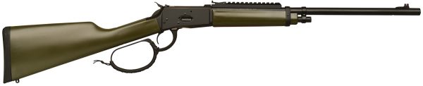 167478.jpg Gforce Arms GFLVR44OD Saddlehorn 44 Mag 10+1 16.50" Black Steel Barrel, Black Picatinny Rail Aluminum Receiver, Fixed Green Synthetic Stock