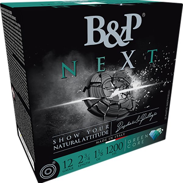 167952.jpg B&p Ammunition 12B18NX8 Next 12Gauge 2.75" 1 1/8oz 8Shot 25 Per Box/10 Case