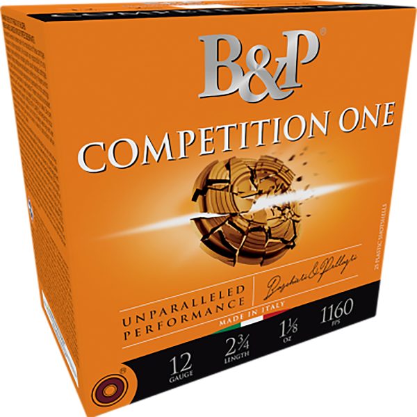 B&p Ammunition 410BCP8 Competition One  410Gauge 2.50" 1/2oz 8Shot 25 Per Box/10 Case
