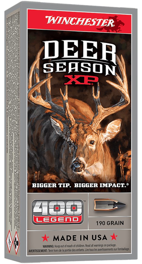 170421.jpg Winchester Ammo X400DS Deer Season XP 400Legend 190gr 20 Per Box/10 Case
