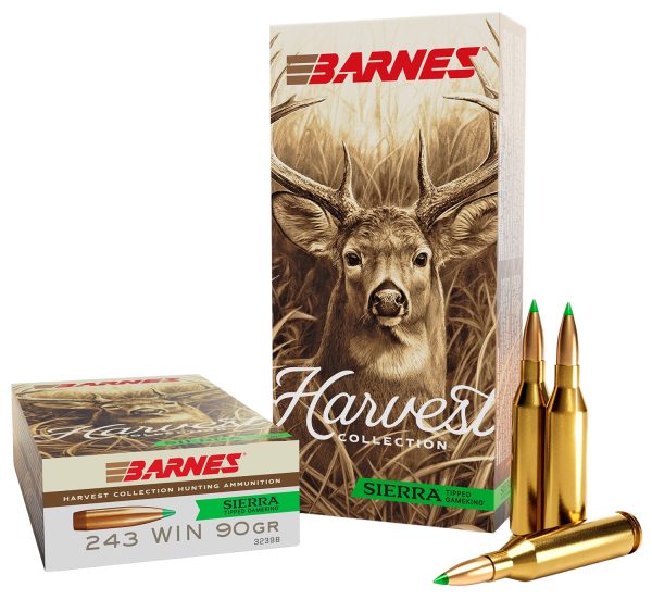 173489.jpg Barnes Bullets 32398 Harvest 243Win 90gr Sierra Tipped GameKing 20 Per Box/10 Case