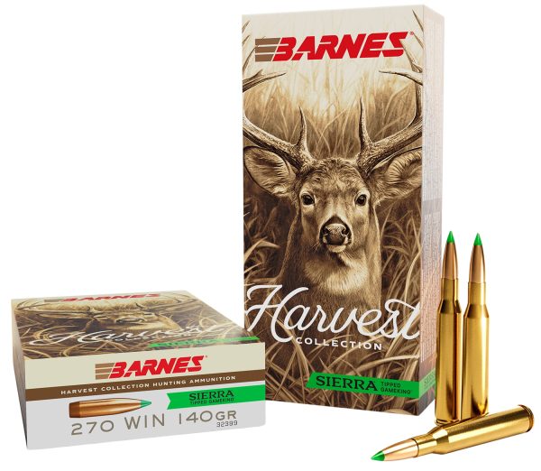 173490.jpg Barnes Bullets 32399 Harvest 270Win 140gr Sierra Tipped GameKing 20 Per Box/10 Case