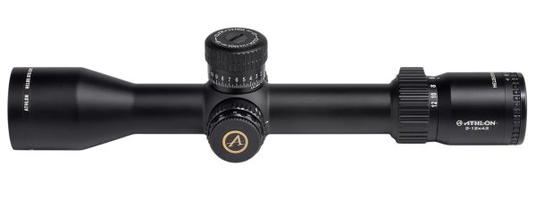 Athlon 214104 Helos BTR  Black 2-12x 42mm 30mm Tube Illuminated MOA Reticle