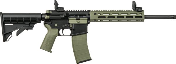 185339.jpg Tippmann Arms A101228 M4 LTE MSR 22 LR 25+1 16" Black Parkerized Threaded Barrel, OD Green Aluminum Receiver w/Picatinny Rail, M-LOK Handguard, Black Adj CAR15 Polymer Stock, OD Green Gen2 Grip, Right