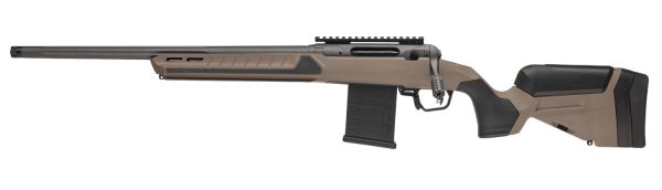 189823.jpg Savage Arms 32693 110 Core Tactical Full Size 6.5 PRC 7+1 24" Medium Heavy Fluted Barrel, Arca Rail Forend, Coyote Tan AccuStock w/AccuFit V2 Synthetic Stock, Left Hand
