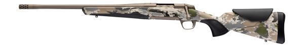 190732.jpg Browning 036124227 X-Bolt 2 Speed SPR Full Size 7mm Rem Mag 3+1 22" Smoked Bronze Cerakote Fluted Threaded Barrel, Steel Drilled & Tapped Receiver, Ovix Camo w/Black Overmold Adj Comb & LOP Synthetic