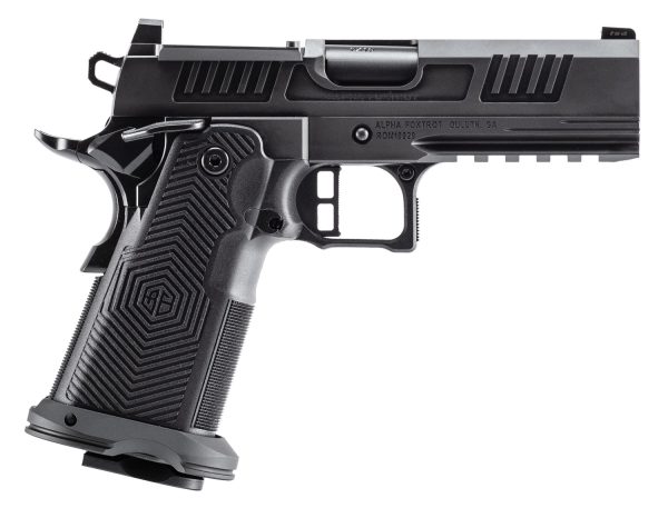 193032.jpg Alpha Foxtrot AA39X4CID-XDBK13 AF1911 Romulus 45 ACP 13+1 4.25" Black DLC Stainless Steel Bull Barrel, Optic Ready/Serrated Slide & Frame w/Beavertail & Picatinny Rail, RMR/RMSc Footprint