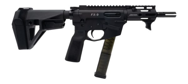 194048.jpg Freedom Ordance FX9P4E-BLK FX9P Elite 9mm Luger 4" Black Nitride Threaded Barrel, Black Anodized Aluminum Receiver w/Picatinny Rail, M-LOK Handguard, Black Polymer SB Tactical SBA5 Brace, Black Polyme