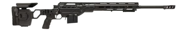 Cadex Inc CDXMCKRKN6524BR20I2B1N CDX-MC Kraken 6.5 Creedmoor 10+1 24" Black DLC Match Grade Threaded Barrel, Black DLC Receiver w/Picatinny Rail, M-LOK Handguard, Black Adjustable Folding Buttstock, B