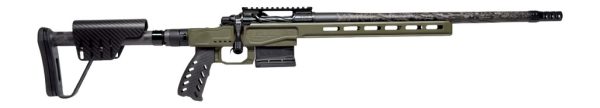 194833.jpg Horizon Firearms HRF-VED-25CM-22R Venatic DM 25 Creedmoor 22" SOCOM Black Proof Research CF Threaded Barrel, SOCOM Black Receiver w/Picatinny Rail, ARCA Rail, OD Green Cerakote XLR Element 4.0 Stock,