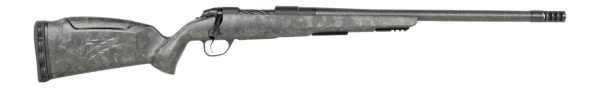Fierce Firearms  CT Rage LR Full Size 22 Creedmoor 4+1 18" Carbon Fiber Match Grade Threaded Barrel, Black Cerakote Titanium Drilled & Tapped Receiver, Picatinny Rail Forend, Carbon Matrix Push Button