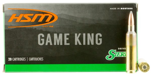 20812.jpg HSM 65X2843N Game King 6.5x284 Norma 140 gr Sierra GameKing Spitzer Boat Tail 20 Per Box/ 20 Case