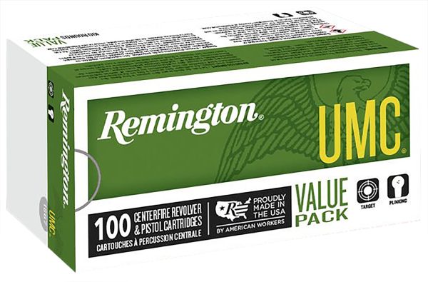34884.jpg Remington Ammunition 23687 UMC Value Pack 40S&W 180gr Jacketed Hollow Point 100 Per Box/6 Case