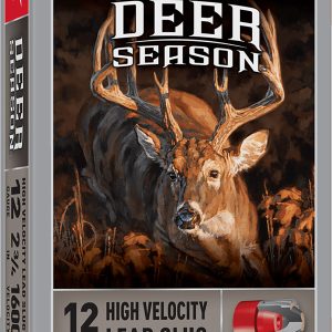 46609.jpg Winchester Ammo X12DS Deer Season High Velocity 12Gauge 2.75" 1 1/8oz Slug Shot 5 Per Box/20 Case