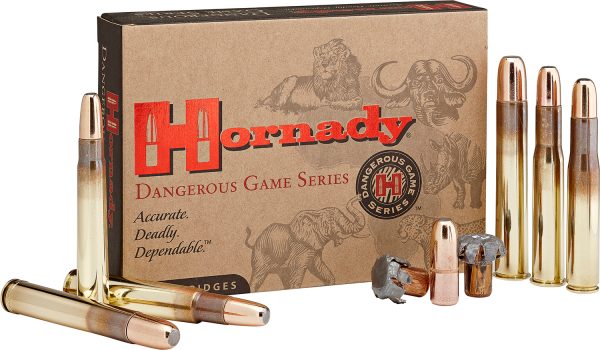 50623.jpg Hornady 82432 Dangerous Game 450-400NitroExpress 400gr DGX Bonded 20 Per Box/6 Case