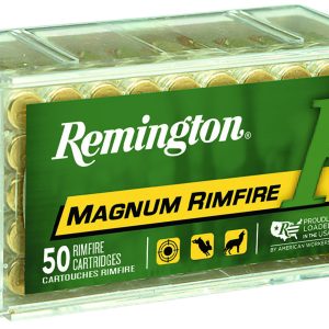 56109.jpg Remington Ammunition 21172 Magnum Rimfire 22WMR 40gr Pointed Soft Point 50 Per Box/40 Case