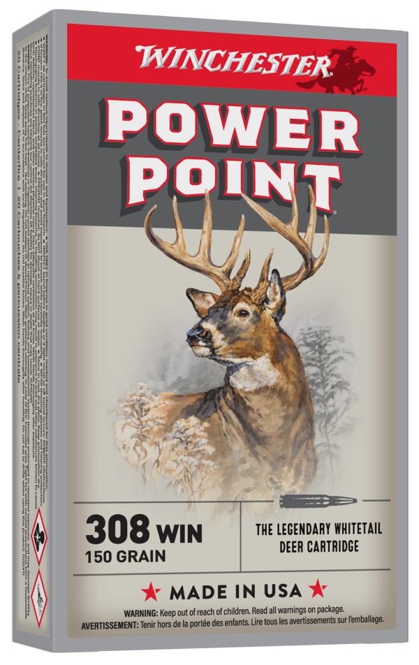 65200.jpg Winchester Ammo X3085 Power-Point 308Win 150gr 20 Per Box/10 Case