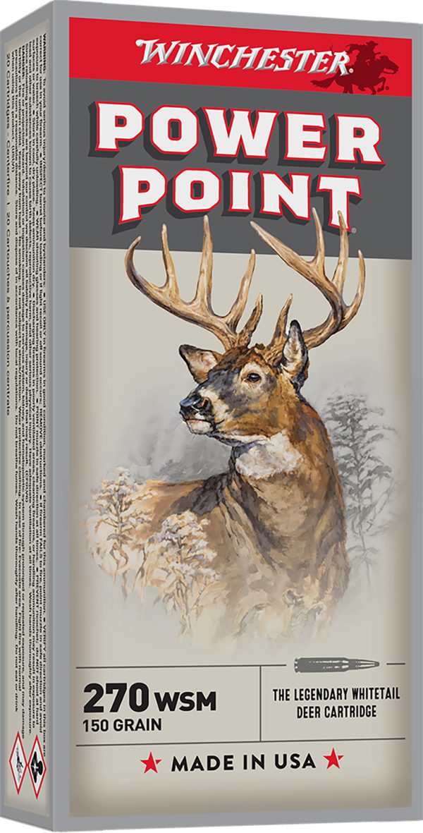 67983.jpg Winchester Ammo X270WSM Power-Point 270WSM 150gr 20 Per Box/10 Case