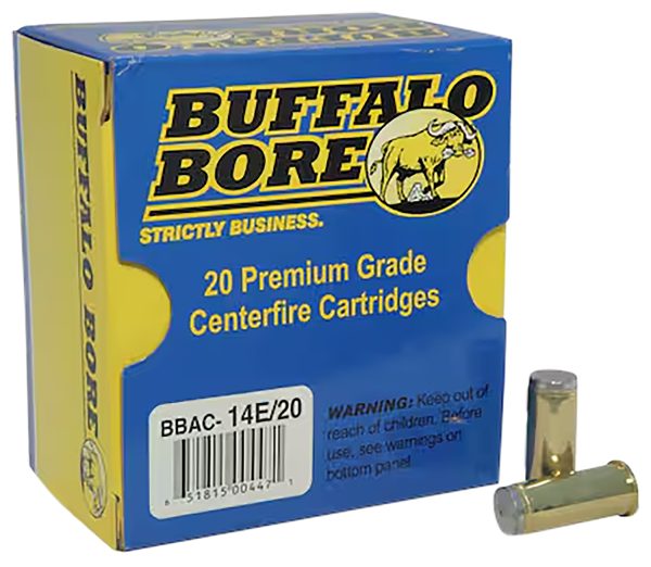 82120.jpg Buffalo Bore Ammunition 14E20 Anti-Personnel Strictly Business 44S&W Spl 200gr Hard Cast Wadcutter 20 Per Box/12 Case