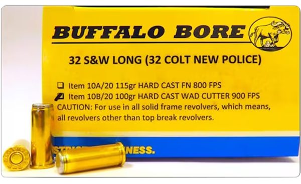 86237-1.jpg Buffalo Bore Ammunition 7A20 Personal Defense Strictly Business 454Casull 325gr Lead Flat Nose 20 Per Box/12 Case