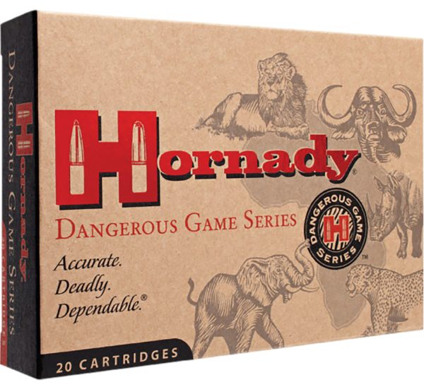 87589.jpg Hornady 8508 Dangerous Game 375H&HMag 270gr InterLock Spire Point Recoil Proof 20 Per Box/6 Case