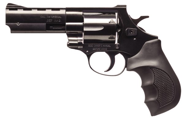 91847.jpg Weihrauch Guns EARB3574 Windicator 357 Mag 6rd 4" Blued Steel Barrel & Cylinder, Compact Blued Steel Frame w/Exposed Hammer, Ramp Front/Fixed Rear Sights, Finger Grooved Black Rubber Grip
