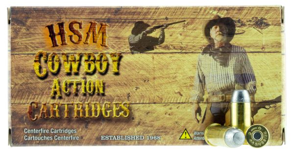 91995.jpg HSM 44R1N Cowboy Action 44 Russian 200 gr Round Nose Flat Point 50 Per Box/ 10 Case