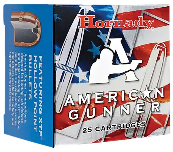 95554.jpg Hornady 90104 American Gunner 380ACP 90gr Hornady XTP Hollow Point 25 Per Box/10 Case