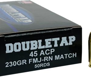 A45A230T50_1.jpg DOUBLETAP 45ACP 230GR FMJ-RN - MATCH 50RD 20BX/CS