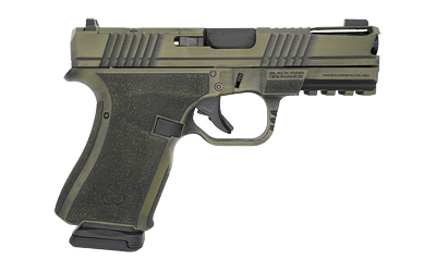 BRO FRONTLINE+ 9MM 4" 15RD BW GREEN