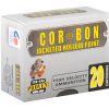 CORBON 9MM+P 125GR JHP 20/500
