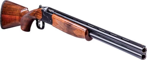 STEVENS 555 COMPACT O/U 20GA - 24" BLUE/WALNUT EXTRACTORS