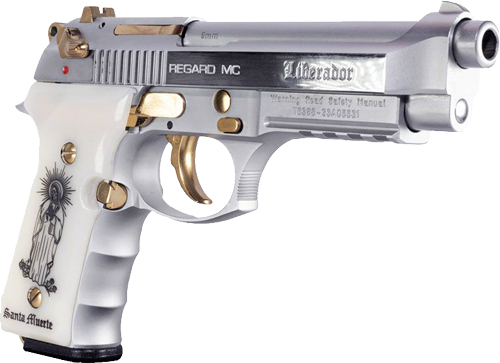 G391088_RIGHT-FRT-ANGLE_1.jpg GIRSAN REGARD LIBERADORE 9MM - GOLD/CHROME ENGRAVED 18-SHOT