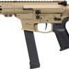 G99A520FCT_LEFT.jpg CMMG PISTOL BANSHEE MKGS 9MM - 8" EJECTOR RIP BRACE COYOTE