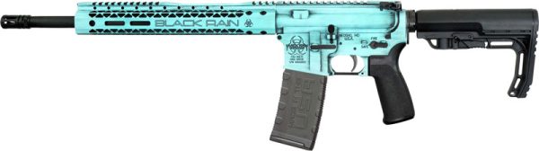 GBROFUSIONTBB_LEFT.jpg BLACK RAIN SPEC+ FUSION RIFLE - 5.56 16" TIFFANY BLUE 30RD