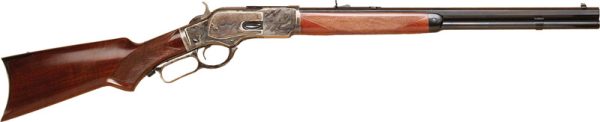 GCA214.jpg CIMARRON 1873 DELUXE 38-40 - 20" OCT. CC/BLUED PISTOL GRIP