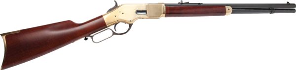 GCA219.jpg CIMARRON 1866 YELLOWBOY 44SP - 24" OCTAGON BRASS/BLUED WALNUT